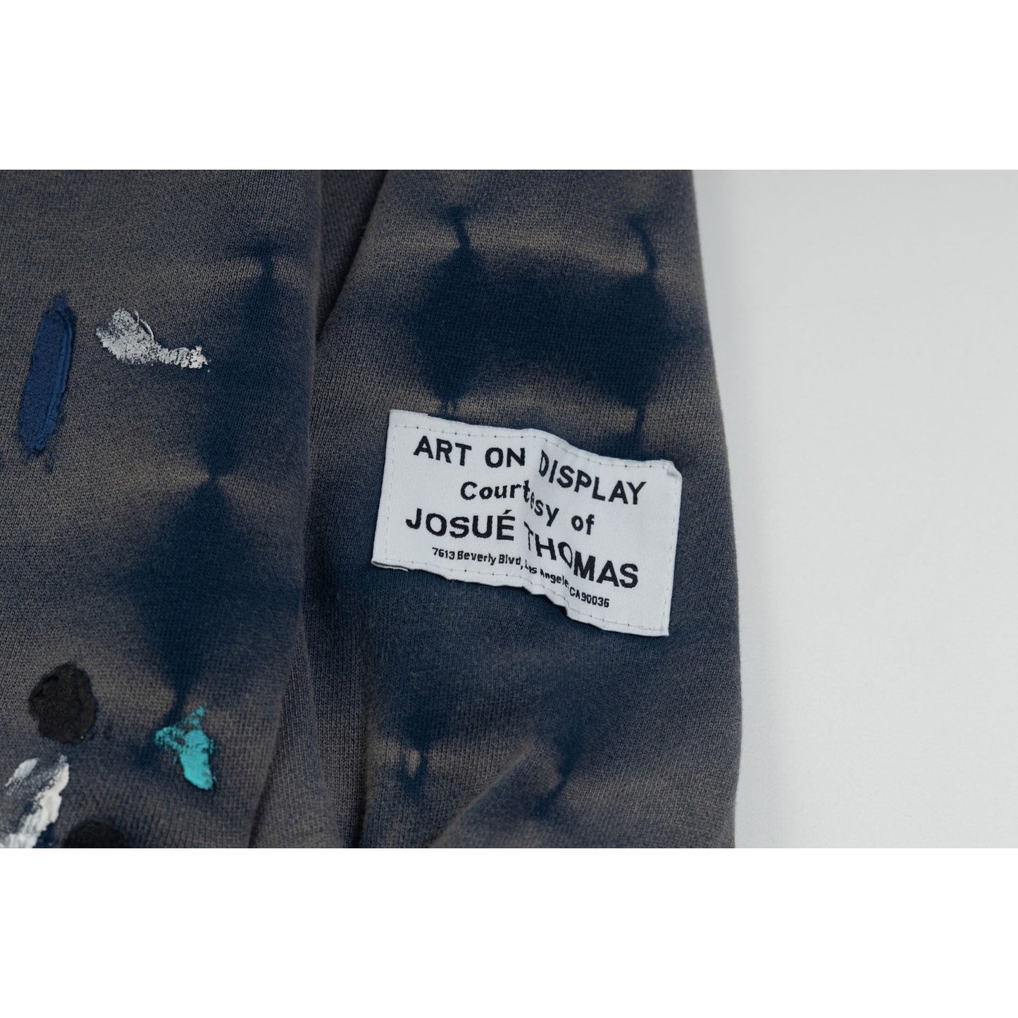 Gallery Dept Hoodie Hand Painted Ink Washed Hooded Sweater