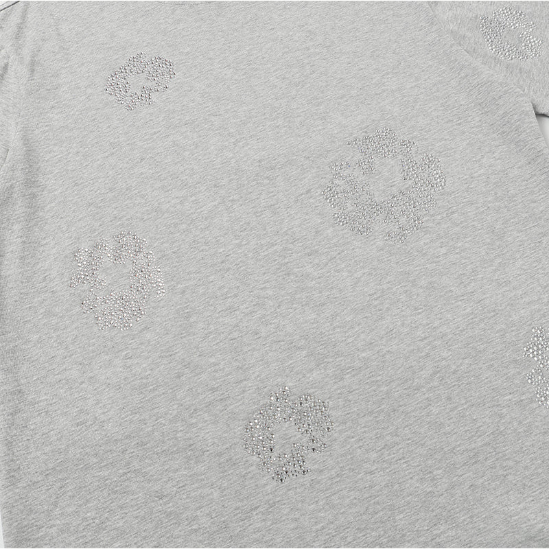 Denim Tears T Shirts Rhinestones