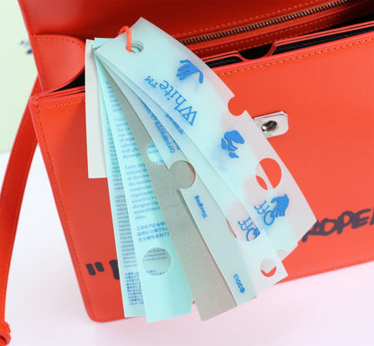 Off White Bag Casual Outdoor Convenient Tote Bag