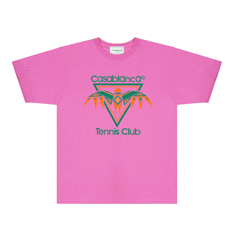 Casablanca T Shirts Fashion Print Street