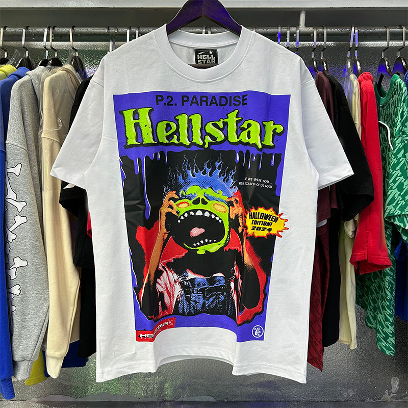 Hellstar T Shirts Retro abstract print