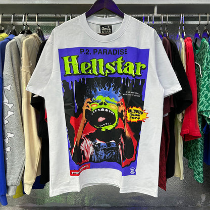 Hellstar T Shirts Retro abstract print