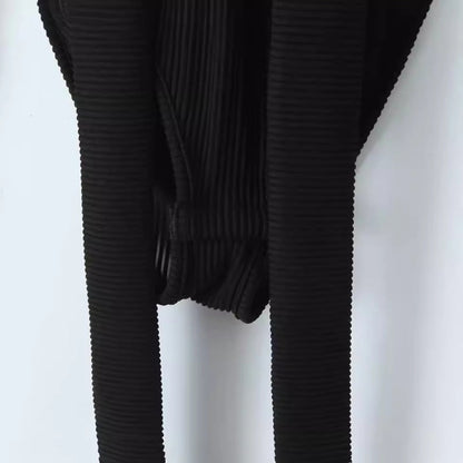 Women Tops Summer Hollow out Slim-Fit Knitted Top Sexy Jumpsuit