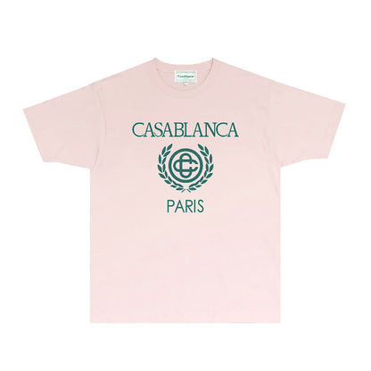 Casablanca T Shirts Fashion Print Street