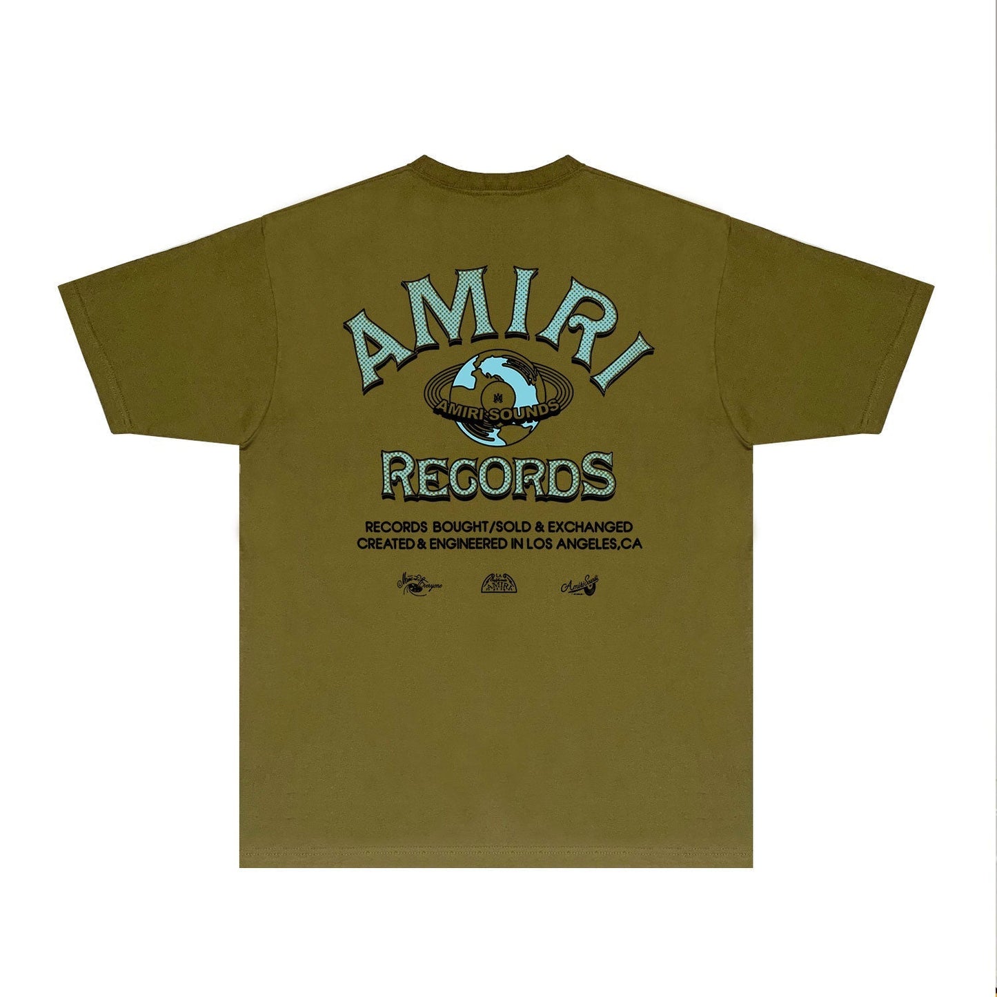 Amiri T Shirts Printed Trendy Pure Cotton