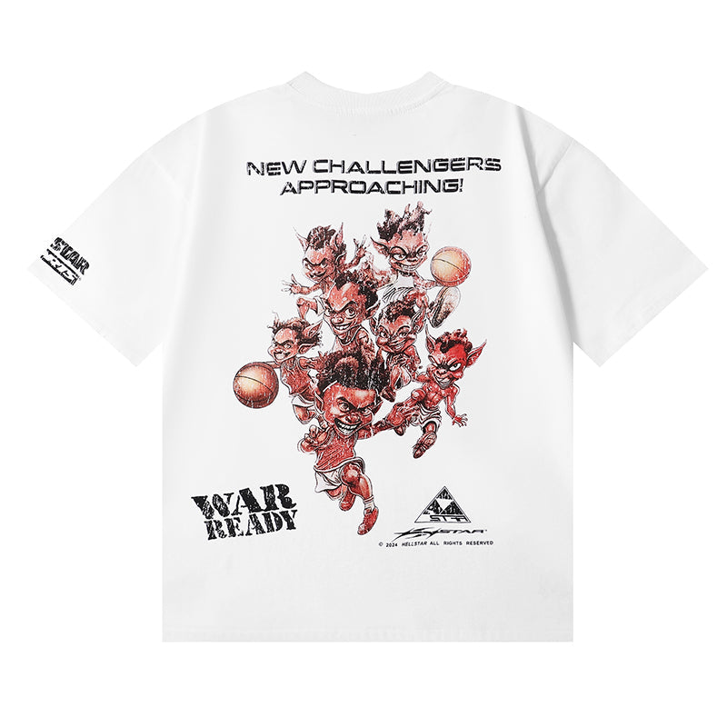 Hellstar T Shirts Retro abstract print