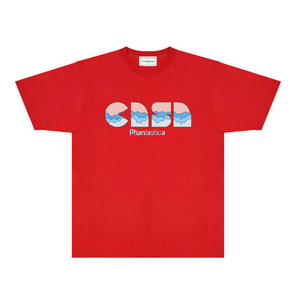 Casablanca T Shirts Fashion Print Street