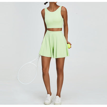 Women Yoga Set Sports Shorts Women's Quick-Drying Culottes