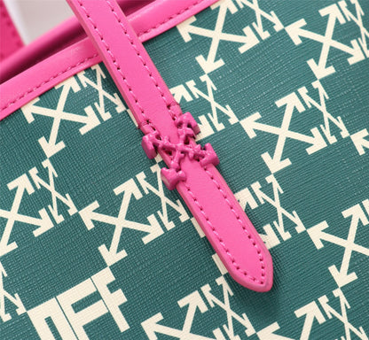 Off White Bag Casual Outdoor Convenient Tote Bag