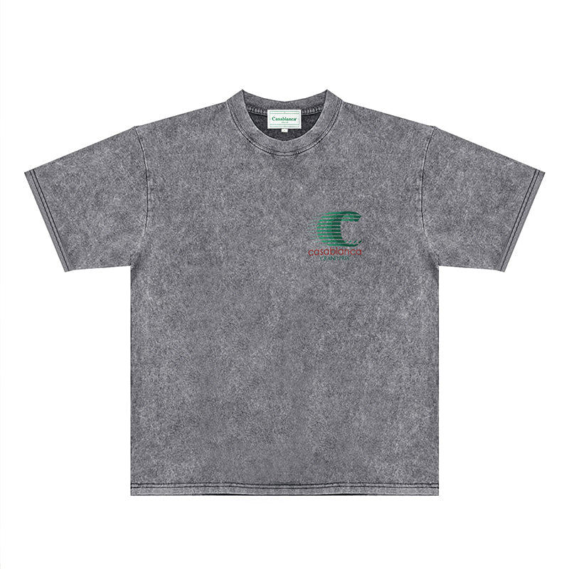 Casablanca Distressed T-Shirt