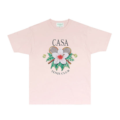 Casablanca T Shirts Fashion Print Street