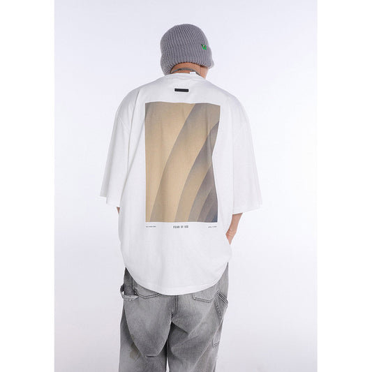 Unisex T-Shirts FOG & RR123 Loose Casual T-Shirts
