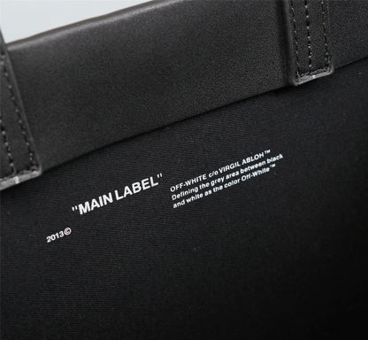 Off White Bag Casual Outdoor Convenient Tote Bag