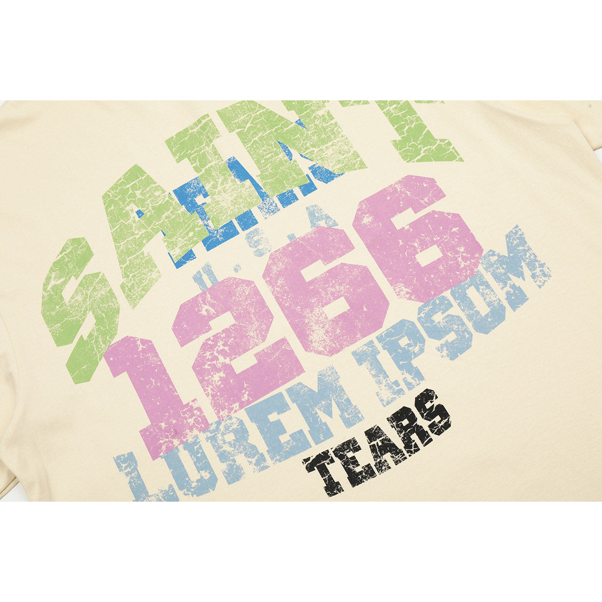 Unisex T-Shirts Saint Michael Vintage Loose T-Shirts