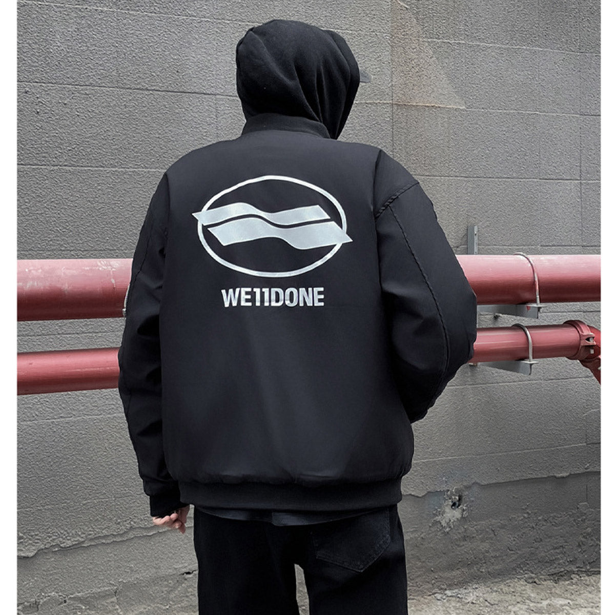 Unisex Baseball Jersey WE11DONE Fashion Casual Jacket