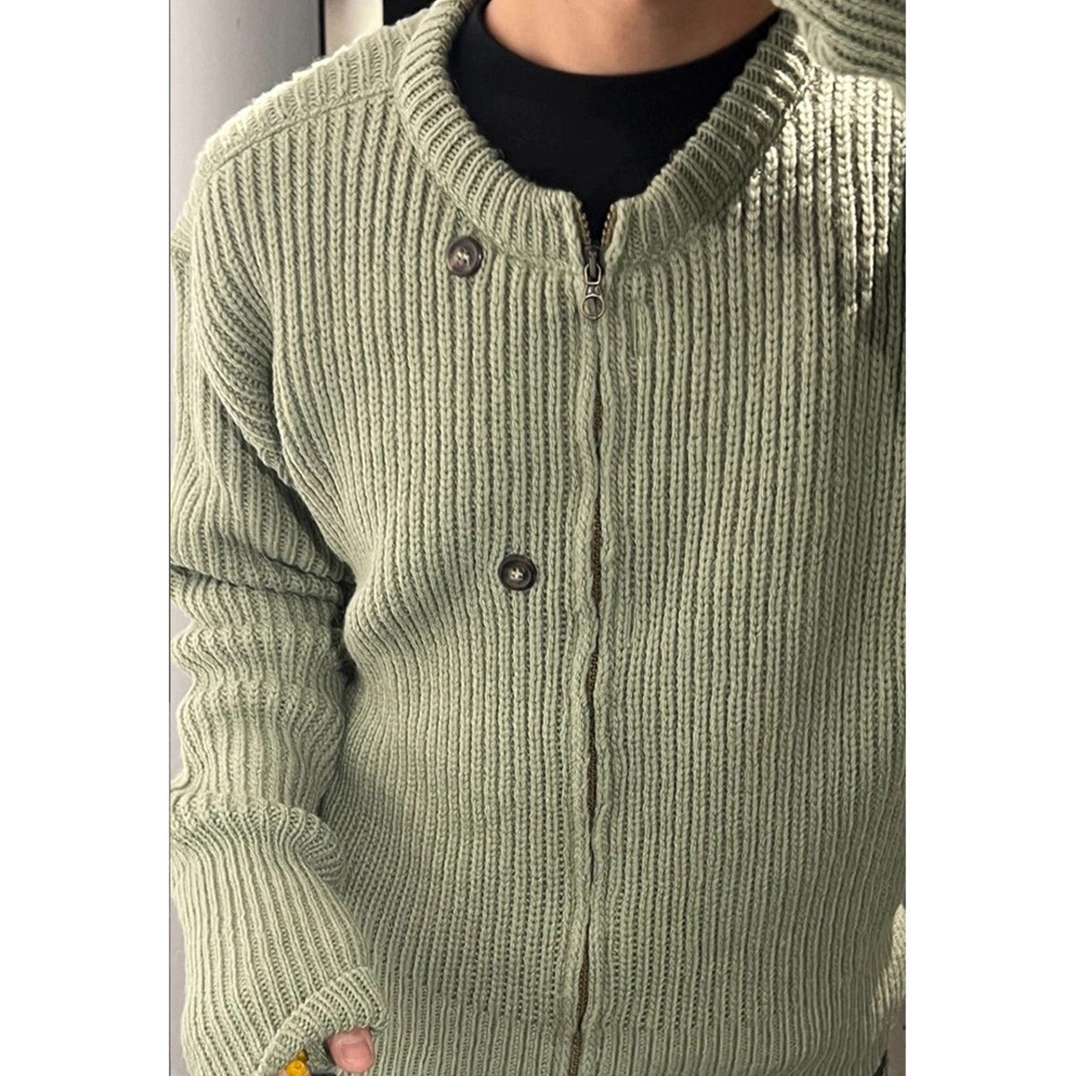 Unisex Sweater Our Legacy Casual Loose Cardigan Sweater