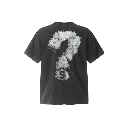 Unisex T-Shirts Saint Michael Vintage Old Loose T-Shirt