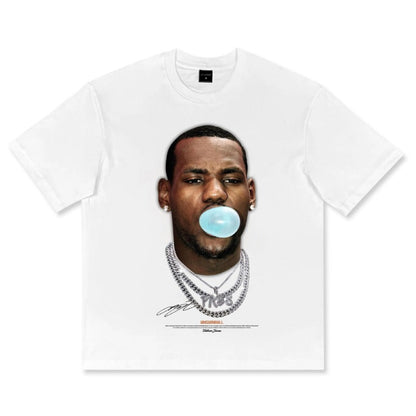 Star T-shirt James 3-ball Curry Booker Morant Oubre American