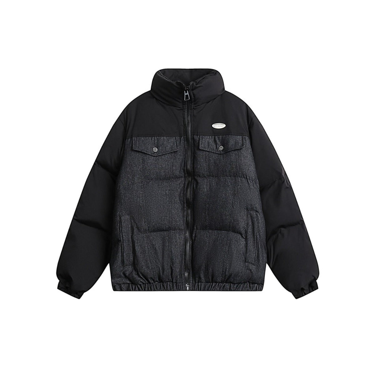 Unisex Coat Winter Warm Quilted Jacket Coat for Men and Women