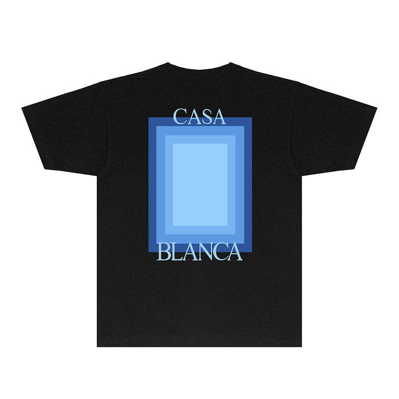 Casablanca T Shirts Fashion Print Street