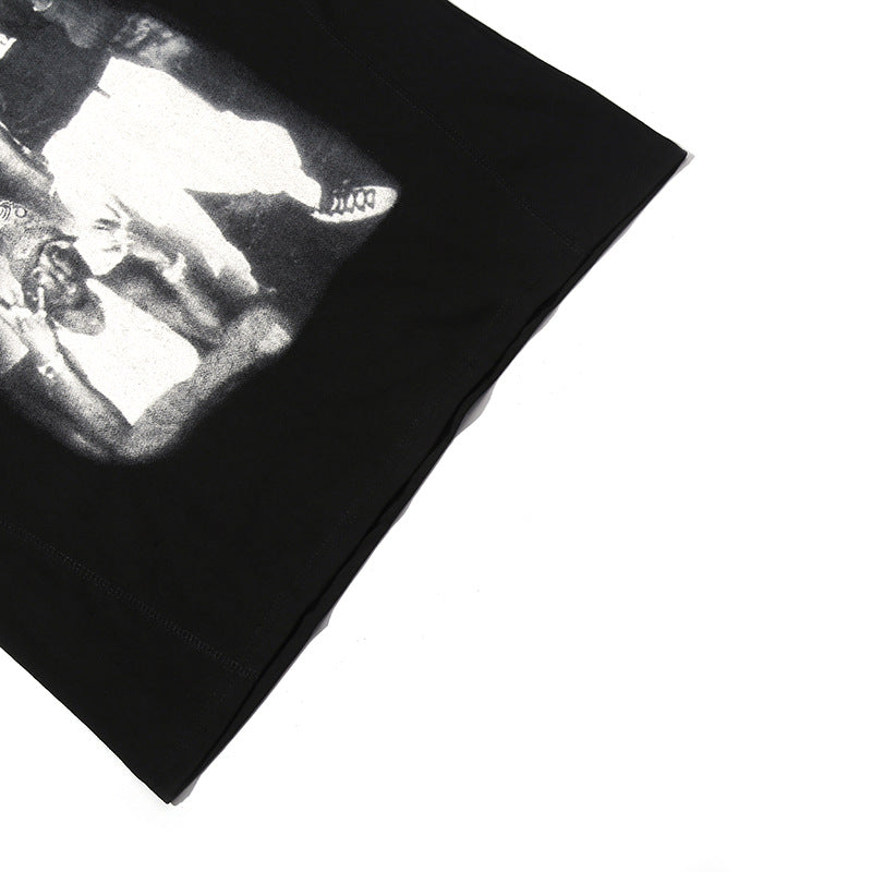 Vlone T Shirts V Printed Short Sleeve T-shirt Men and Women Loose High Street Half Sleeve
