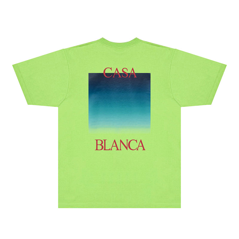 Casablanca T Shirts Fashion Print Street