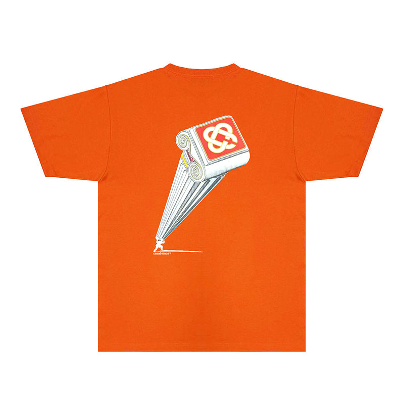 Casablanca T Shirts Fashion Print Street