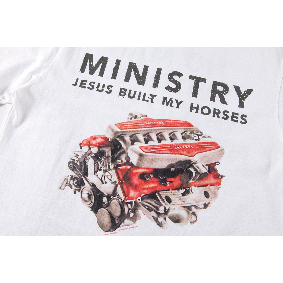Unisex T-Shirts Epidemic Ferrari Loose Casual T-Shirts