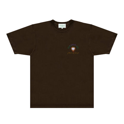 Casablanca T Shirts Fashion Print Street