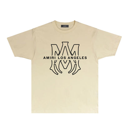 Amiri T Shirts Printed Trendy Pure Cotton