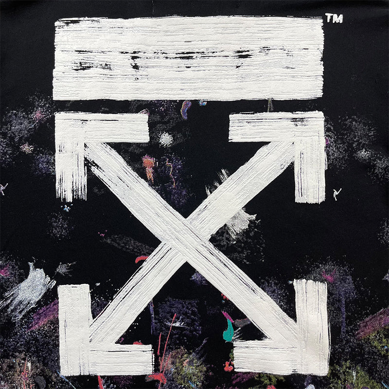 OW Hoodie Evergreen Fireworks Splash Long Sleeves
