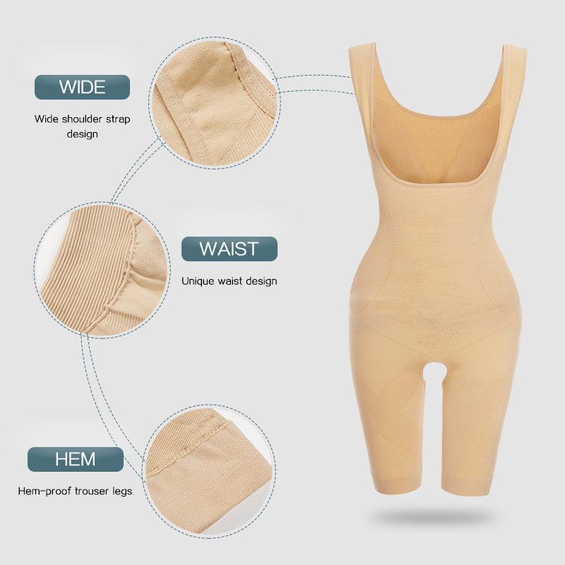 Body Shaper Tummy Control Bodysuit Butt Lifter Trainer Plus Size  Fashion Slim