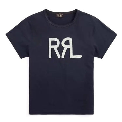 Summer Classic Polo Print Men's and Women's Short Sleeves Pu