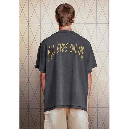 Unisex T-Shirts Vintage Loose High Street T-Shirts