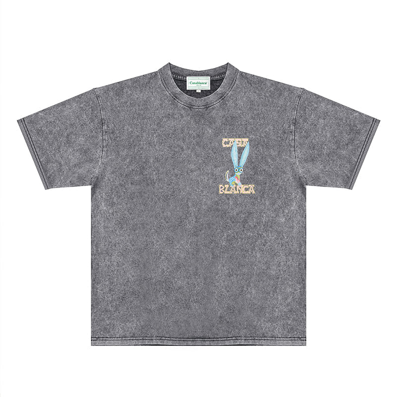 Casablanca Distressed T-Shirt