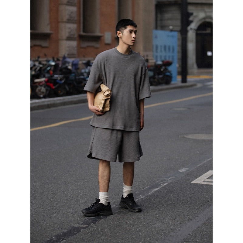 Unisex Shorts Retro Casual Pants Loose Shorts
