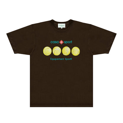 Casablanca T Shirts Fashion Print Street