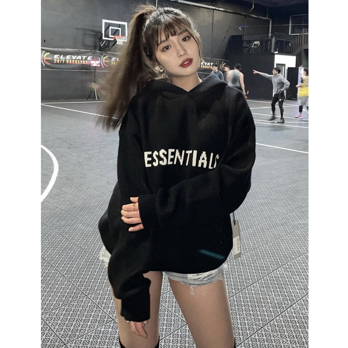 Unisex Hoodies FOG Loose Thermal Hooded Sweater