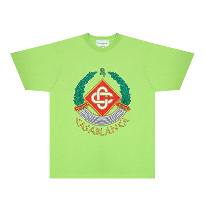 Casablanca T Shirts Fashion Print Street