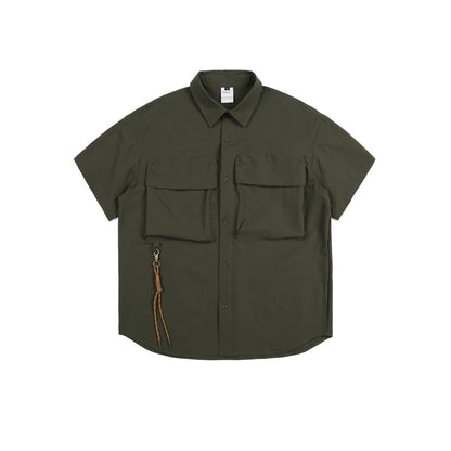 Unisex Shirt Retro Loose Casual Vintage