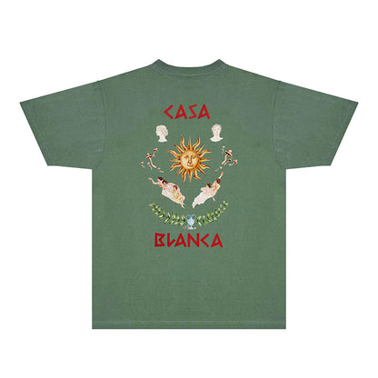 Casablanca T Shirts Fashion Print Street