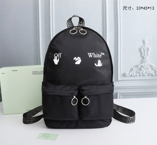 Off White Bag Casual Outdoor Convenient Tote Bag