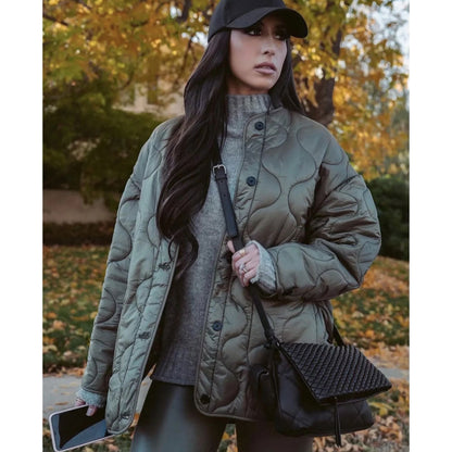 Women Cotton Coat Loose Casual Warm Jacket