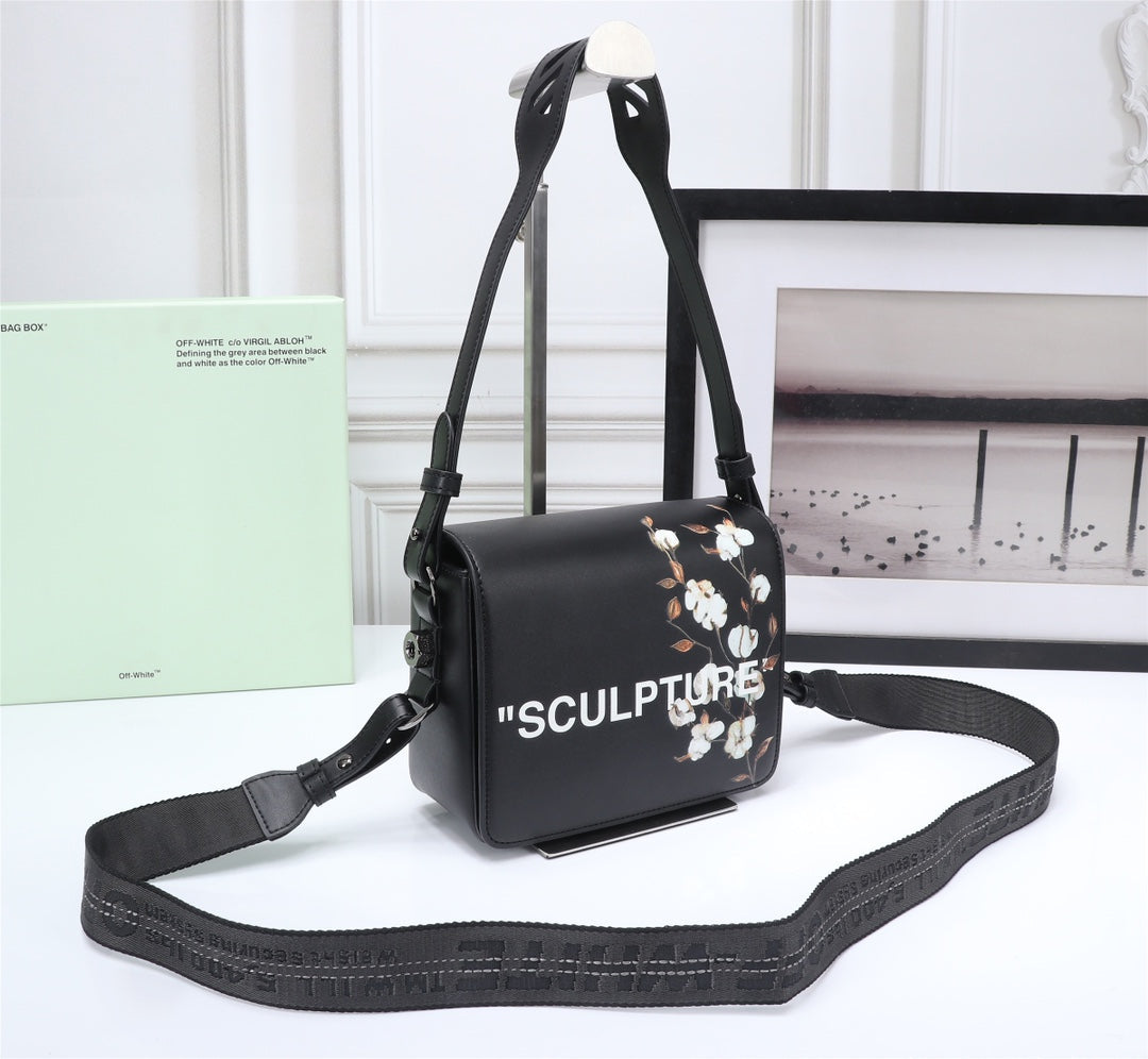 Off White Bag Casual Outdoor Convenient Tote Bag