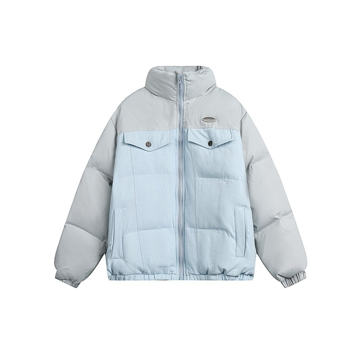 Unisex Coat Winter Warm Quilted Jacket Coat for Men and Women
