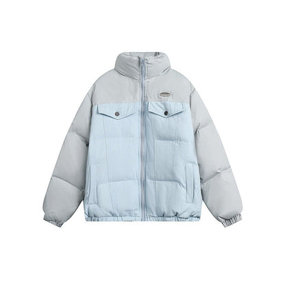 Unisex Coat Winter Warm Quilted Jacket Coat for Men and Women