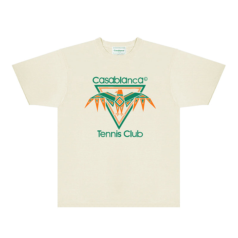 Casablanca T Shirts Fashion Print Street