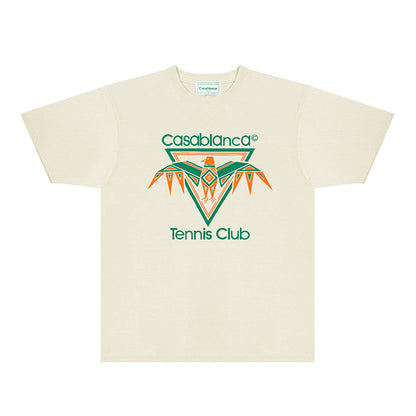 Casablanca T Shirts Fashion Print Street