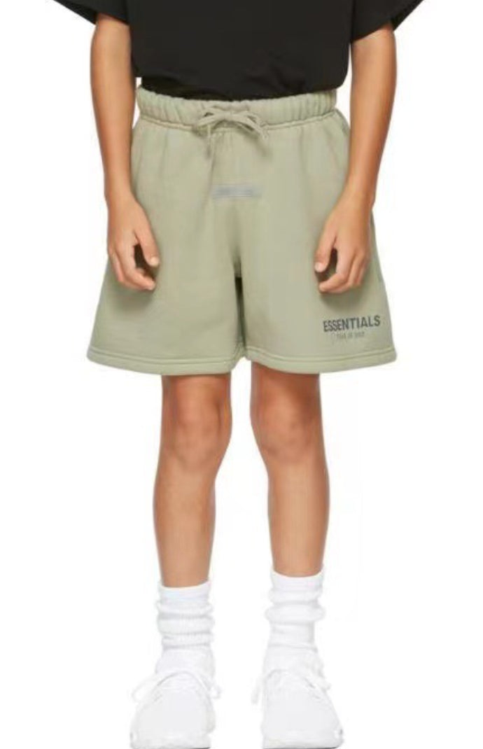 Fear of God Essentials Kids 1977 Shorts Reflective Sign Shorts Casual Pants