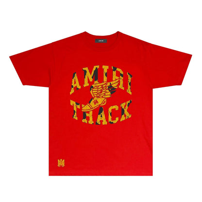 Amiri T Shirts Printed Trendy Pure Cotton
